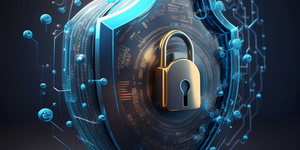 cyber security lock image